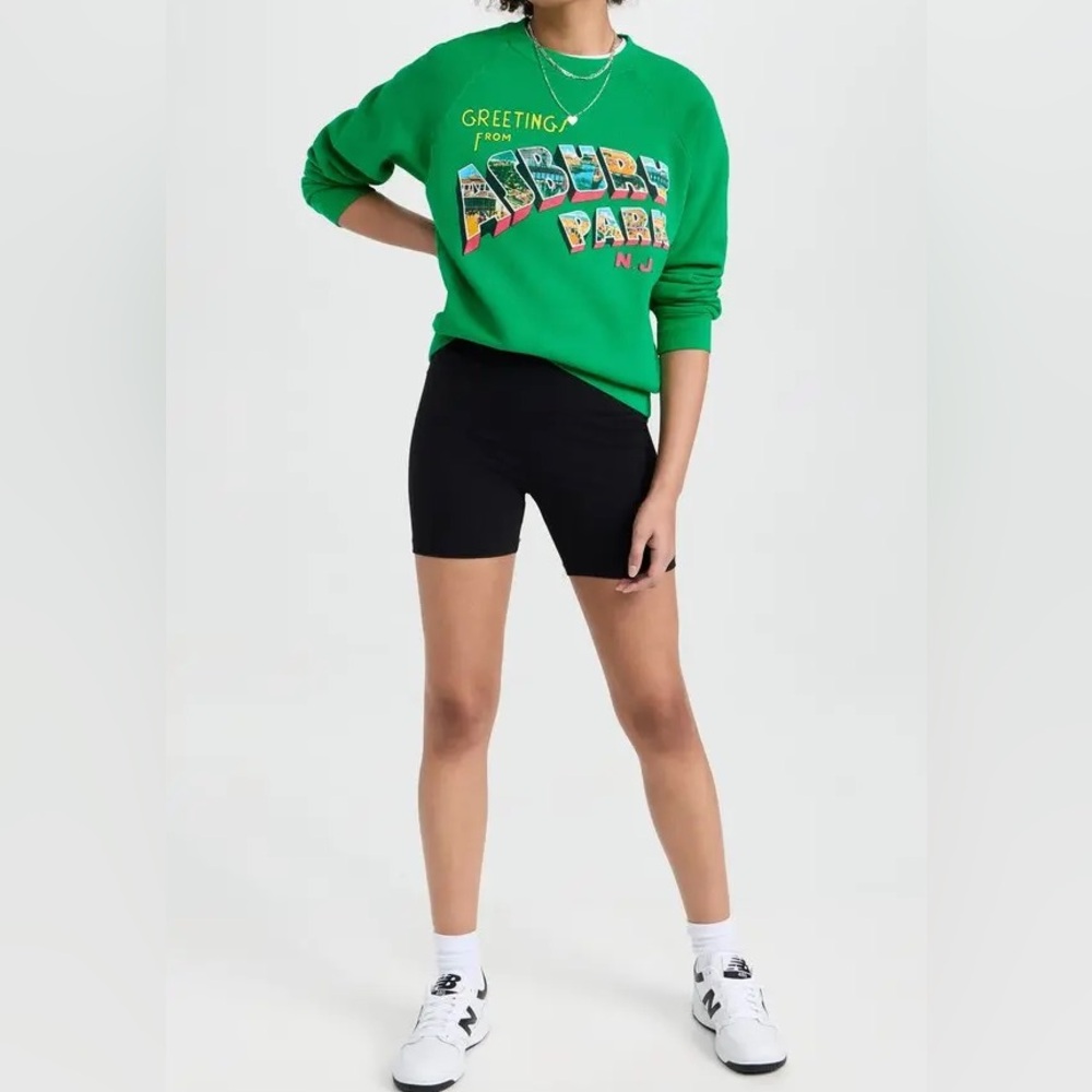 Daydreamer Asbury Park Sweatshirt Green NWT Size XS